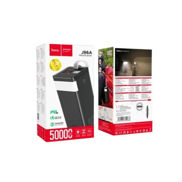 Hoco J86A Powermaster 22.5W 50000mAh Power Bank - Image 2