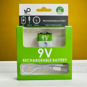 SmarToools 9V Type-C Lithium Rechargeable Battery
