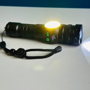 GearUP K60 Rechargeable Flashlight 10W COB + LED Torchlight
